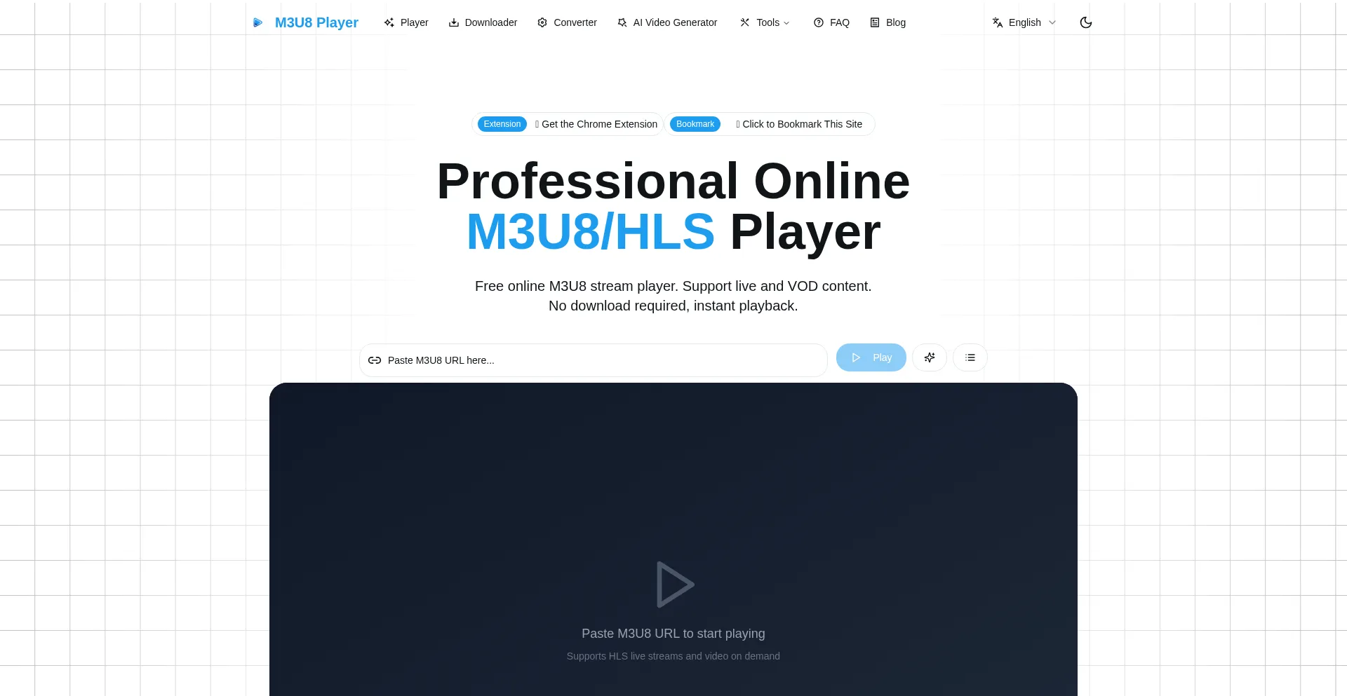 M3u8-player.net