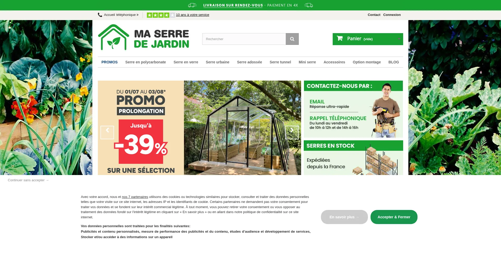 Ist Ma-serre-de-jardin.com sicher und vertrauenswürdig?
