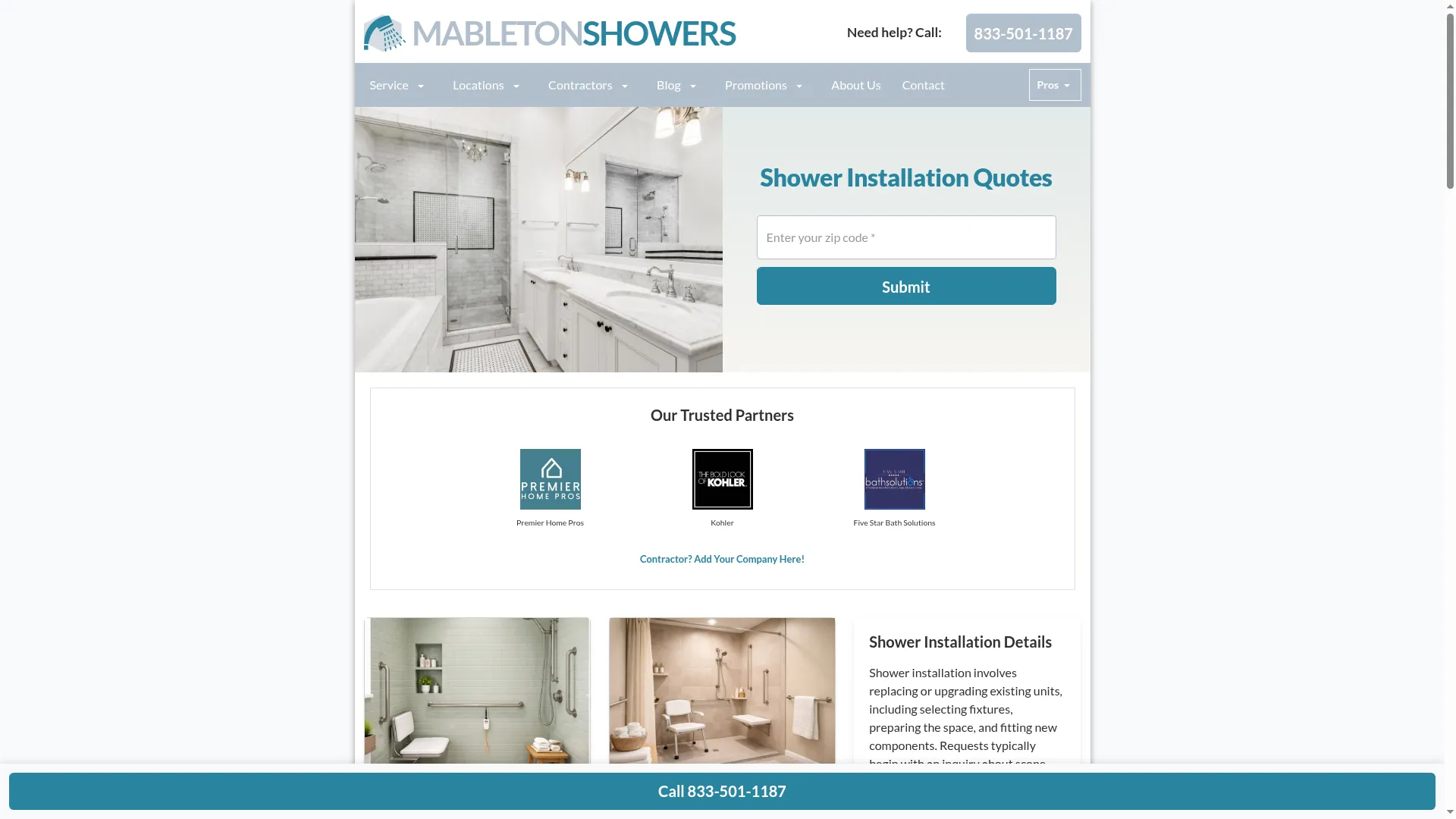 Mabletonshowers.com