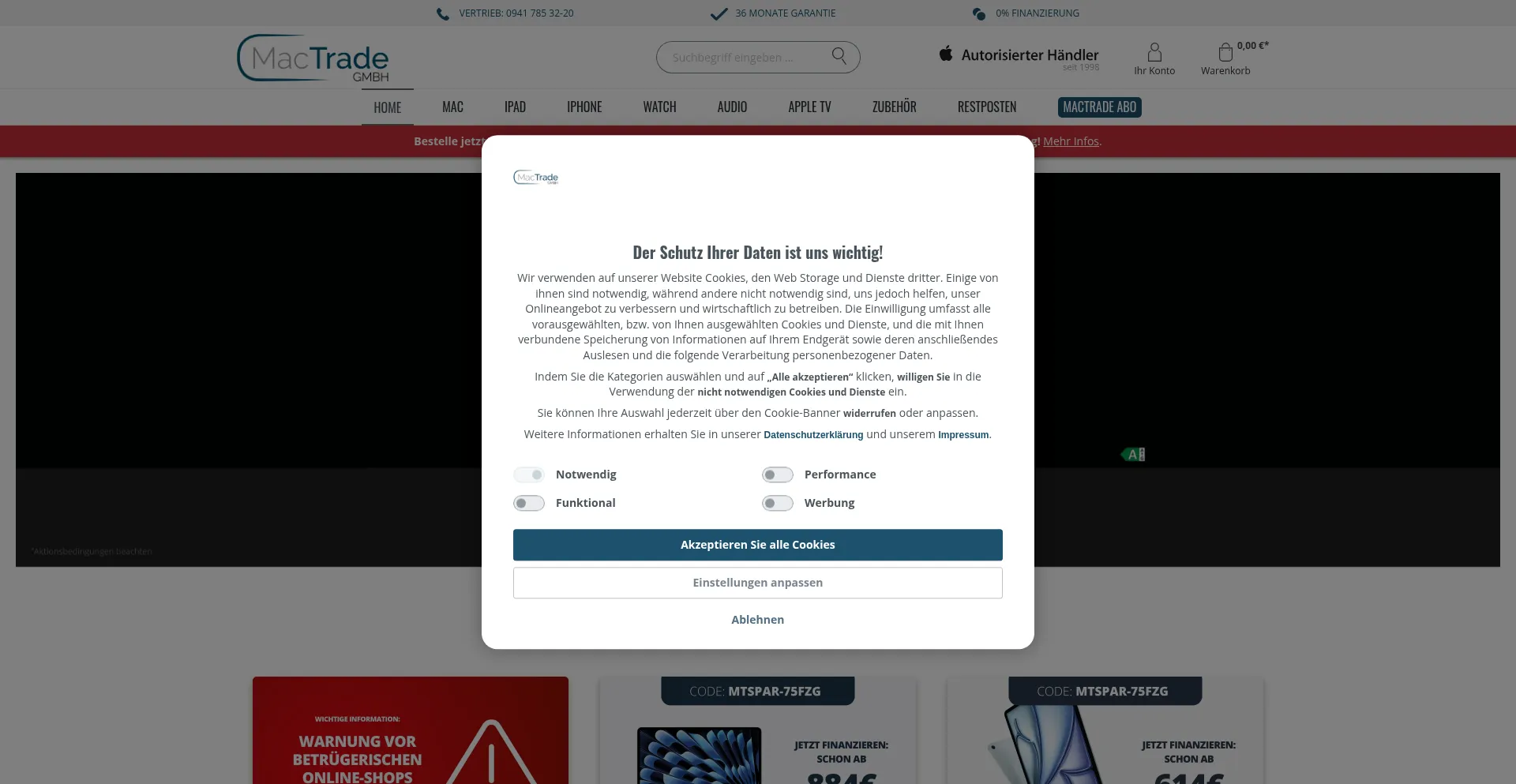 Ist Mactrade.de sicher und vertrauenswürdig?