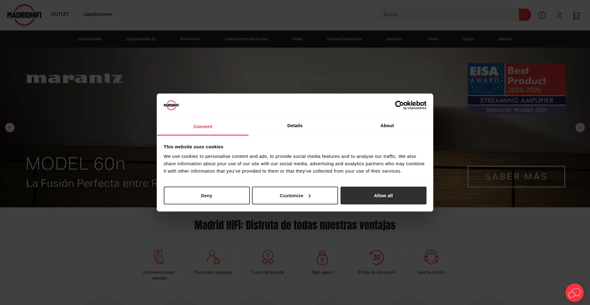 Ist Madridhifi.com sicher und vertrauenswürdig?