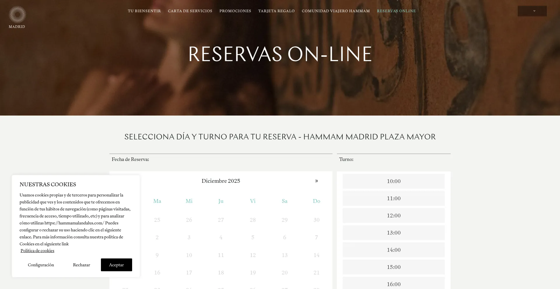 Madridreservas.hammamalandalus.com