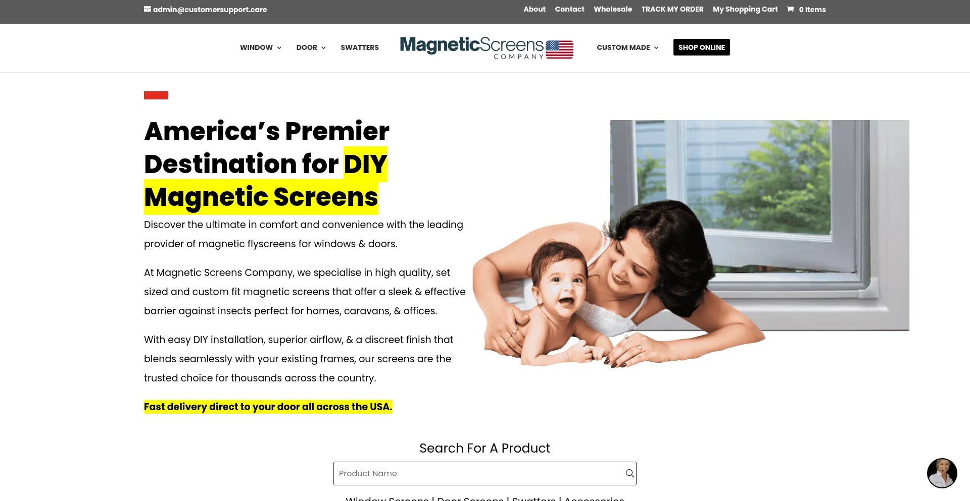 Magneticinsectscreens.net