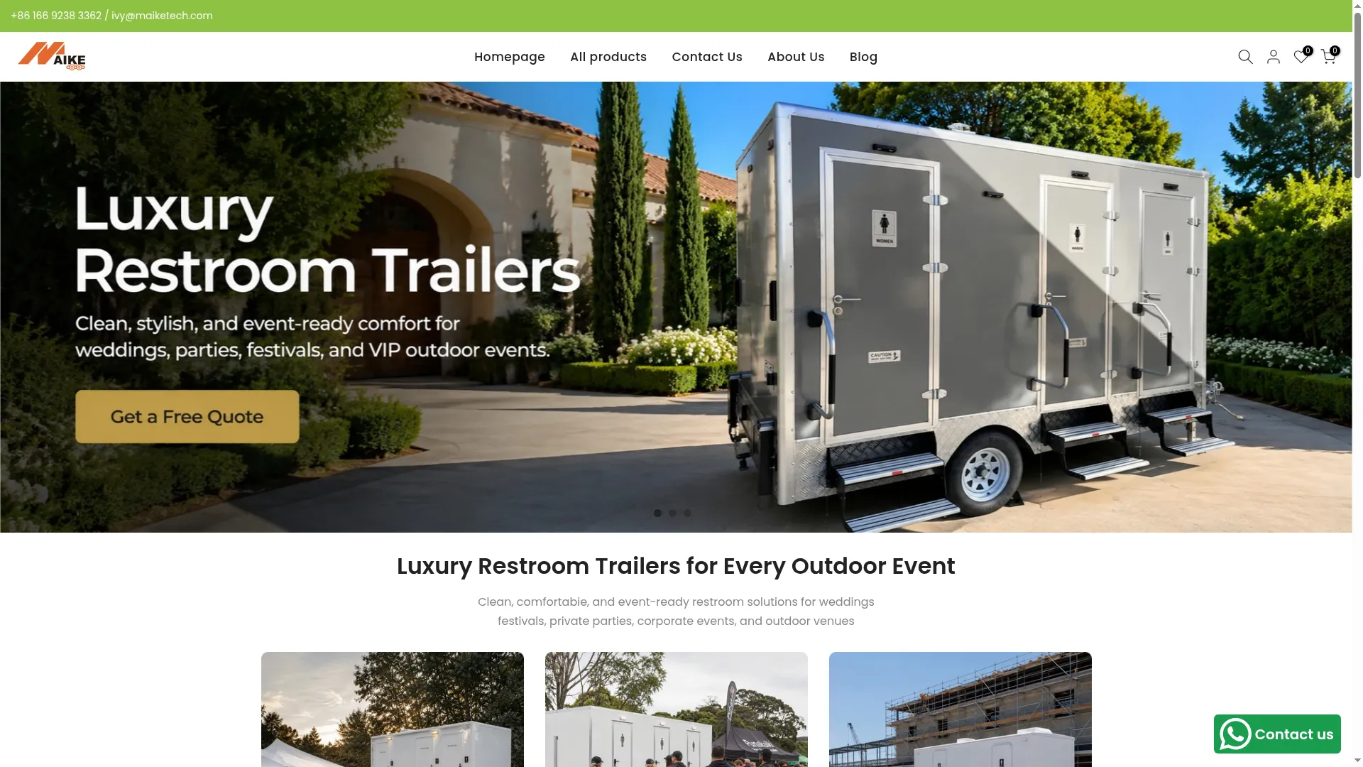 Maikeduorestroomtrailer.com