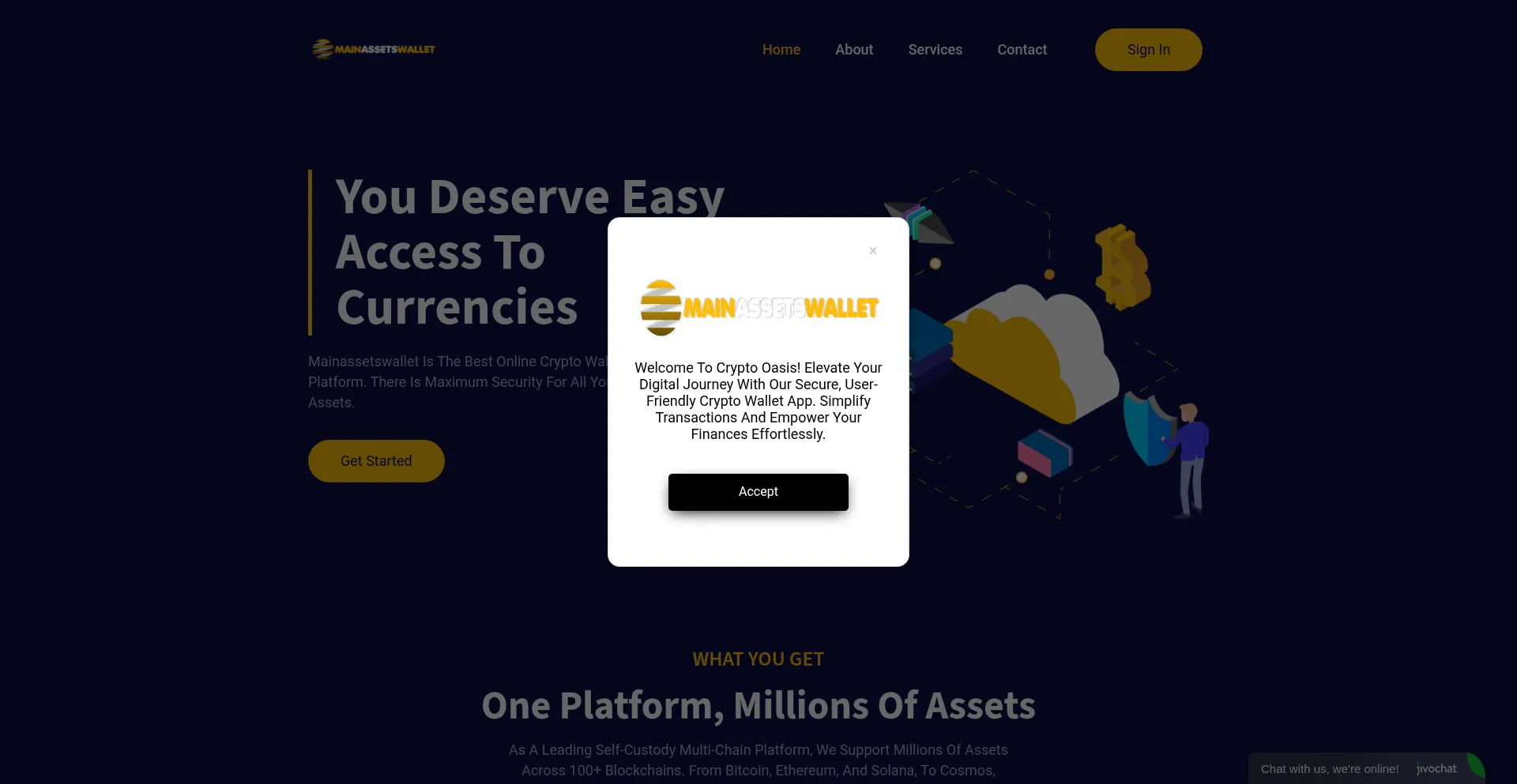 Mainassetswallet.com