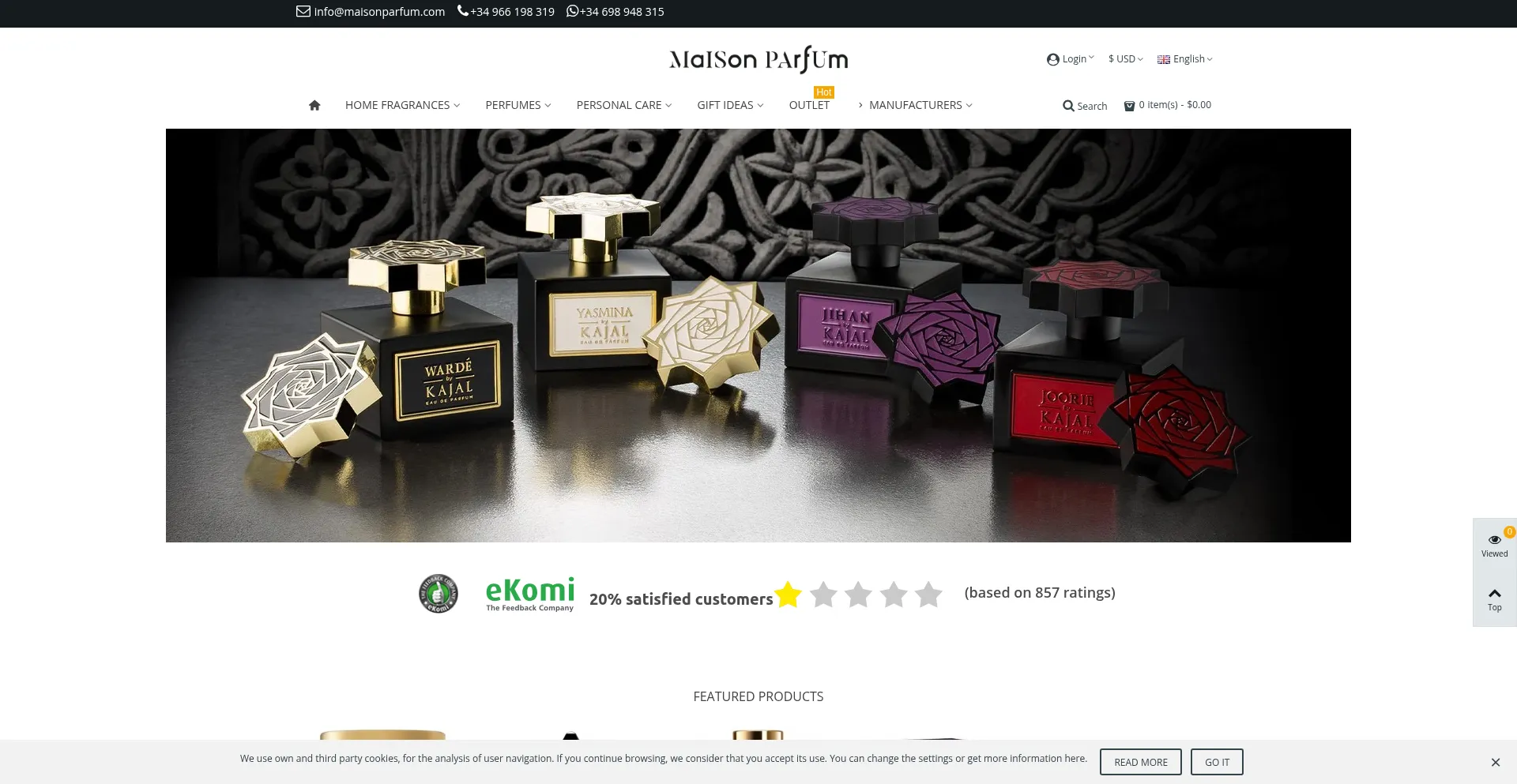 Ist Maisonparfum.com sicher und vertrauenswürdig?