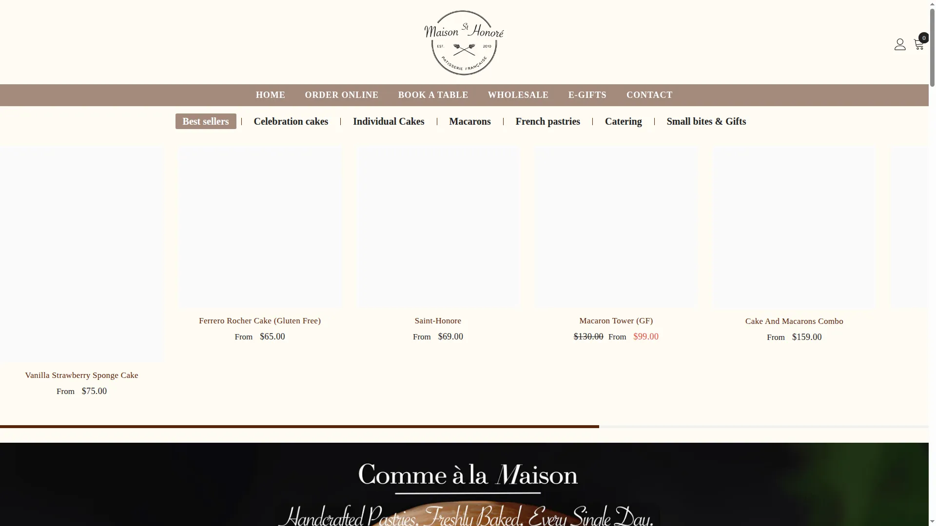 Maisonsainthonore.com