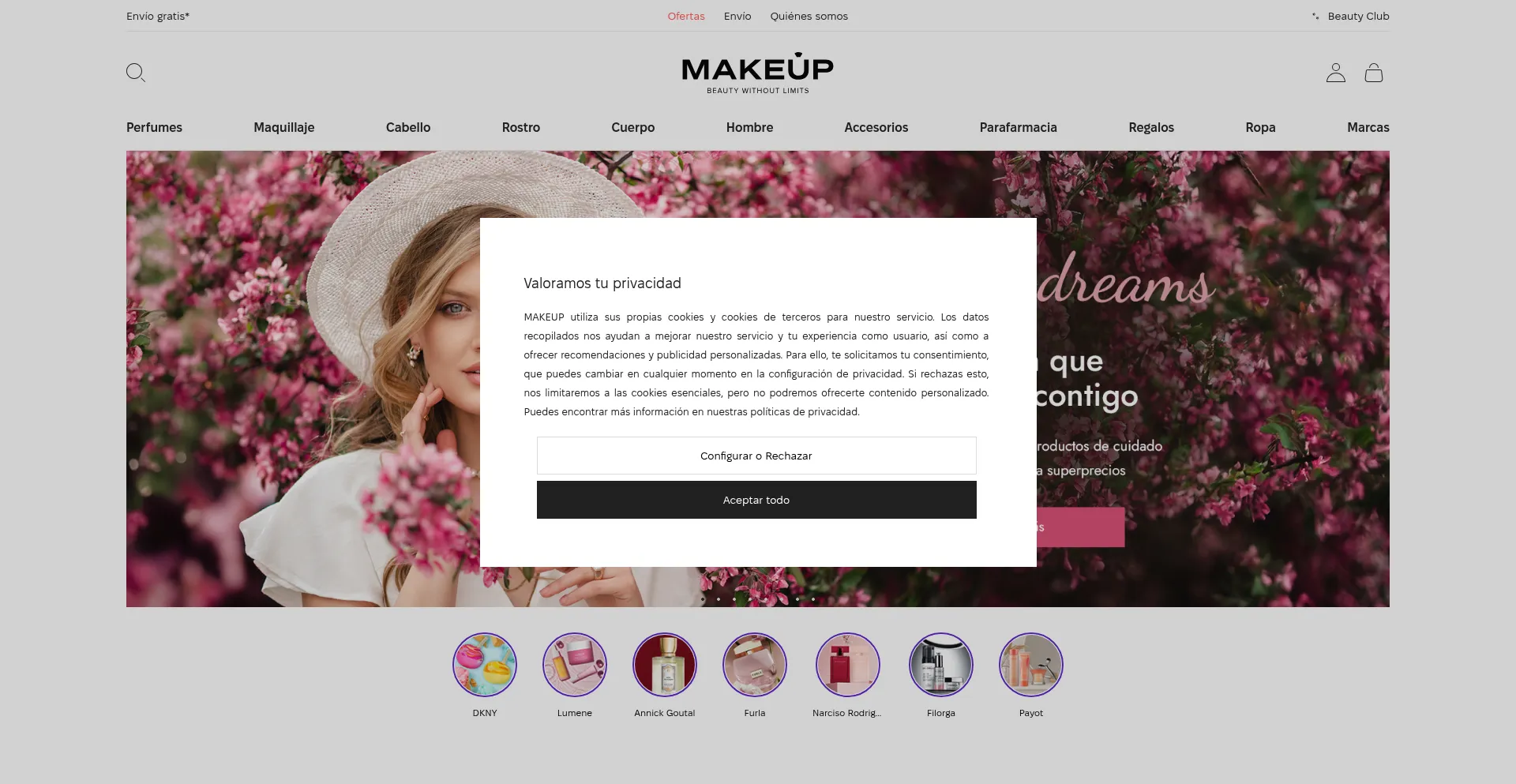 Makeup.es Screenshot
