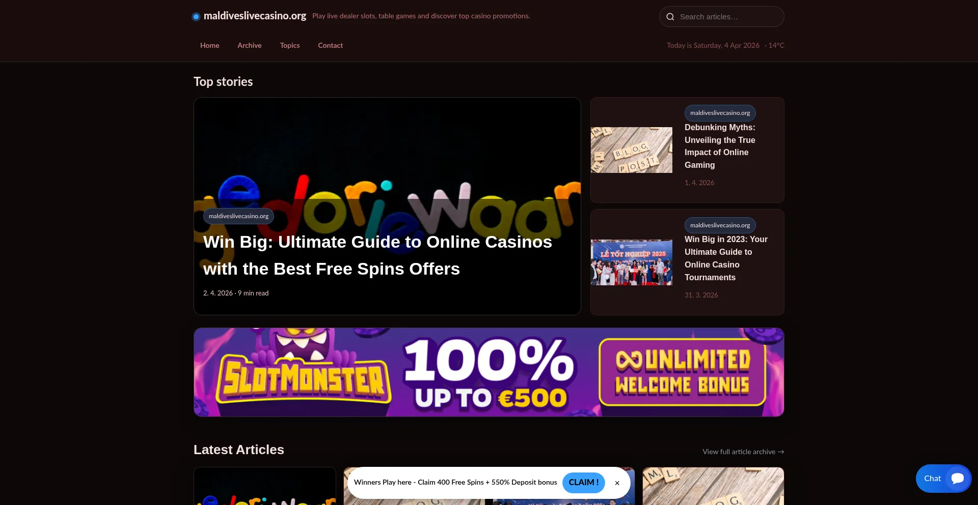 Maldiveslivecasino.org