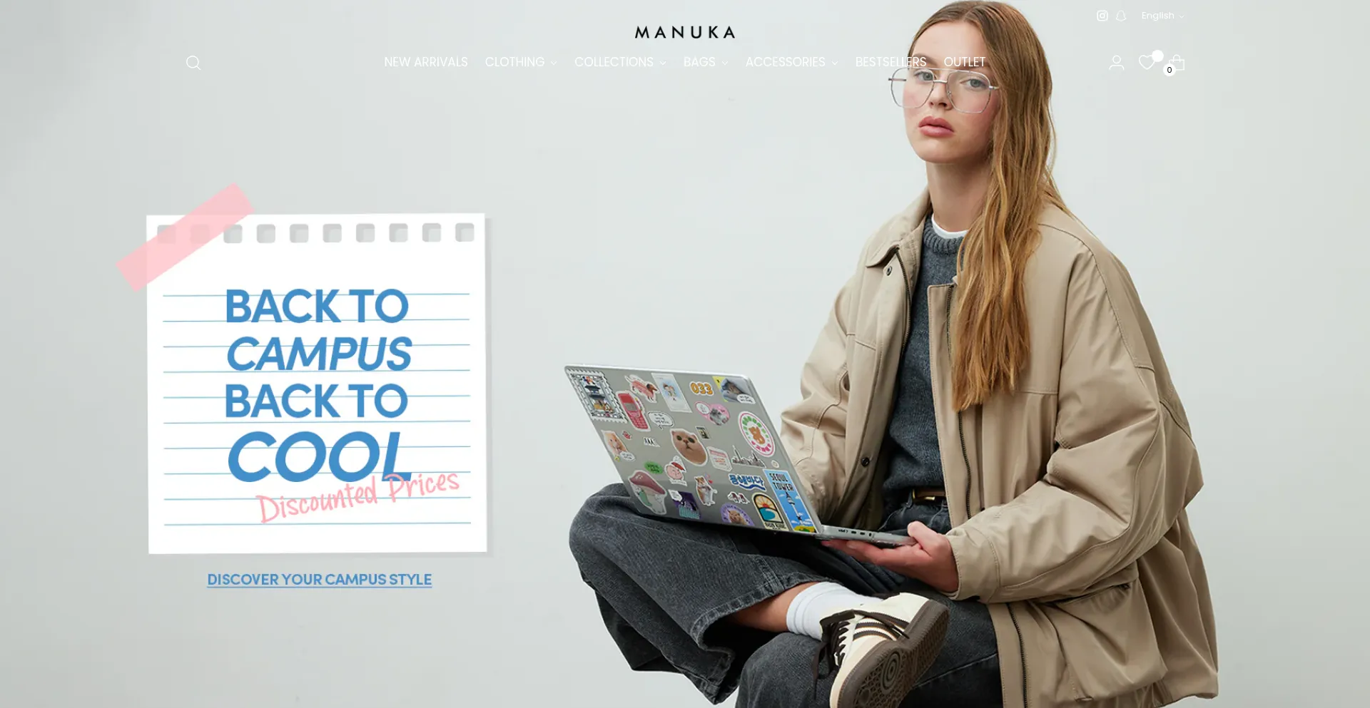 Website screenshot of Manukaglobal.co