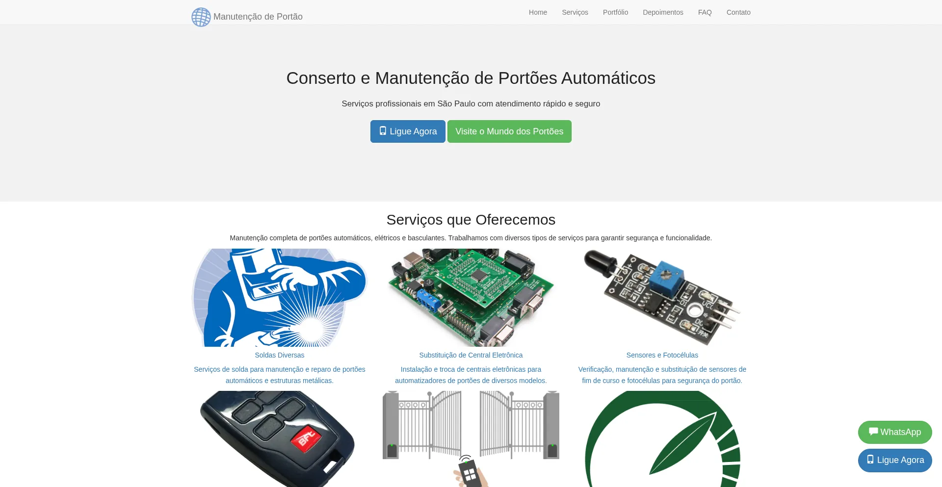 Manutencaodeportao.com.br