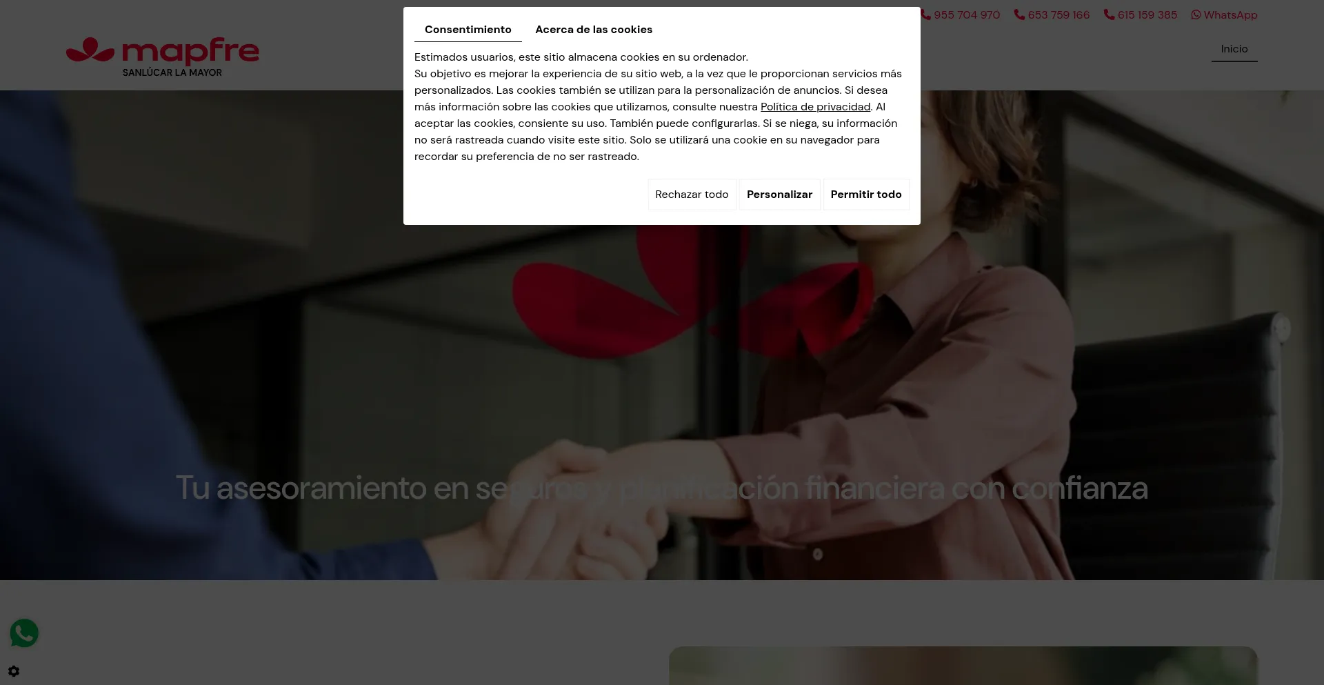 Mapfresanlucarlamayor.es