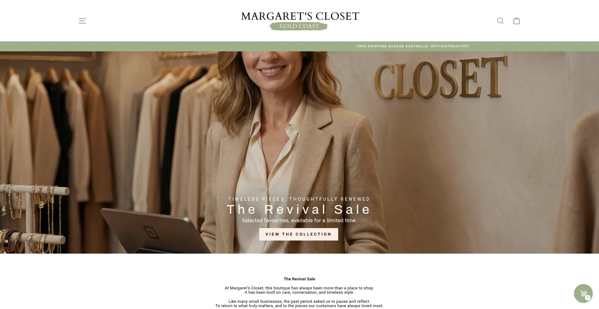 Margaretsclosetgoldcoast.com