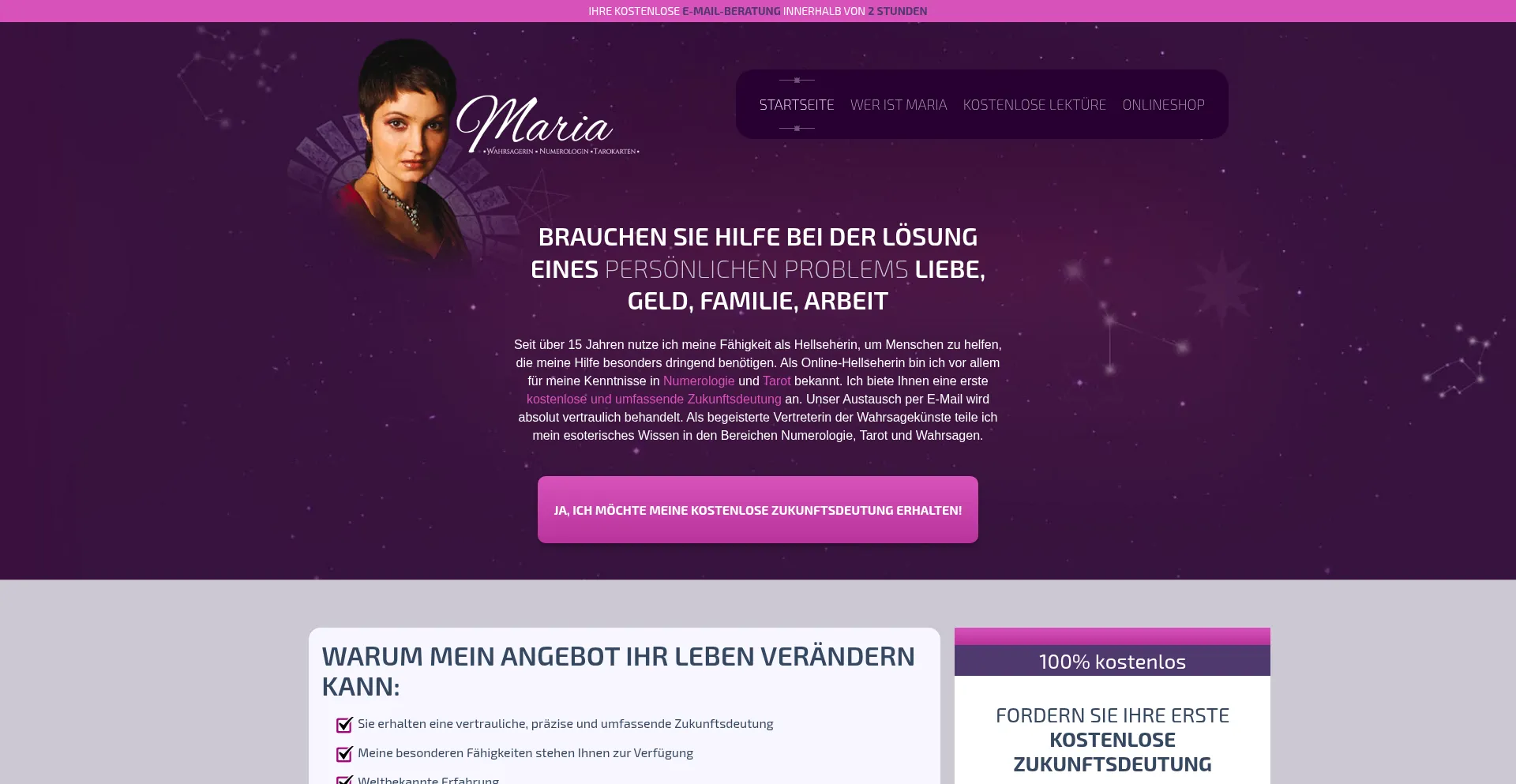 Mariaorakel.com