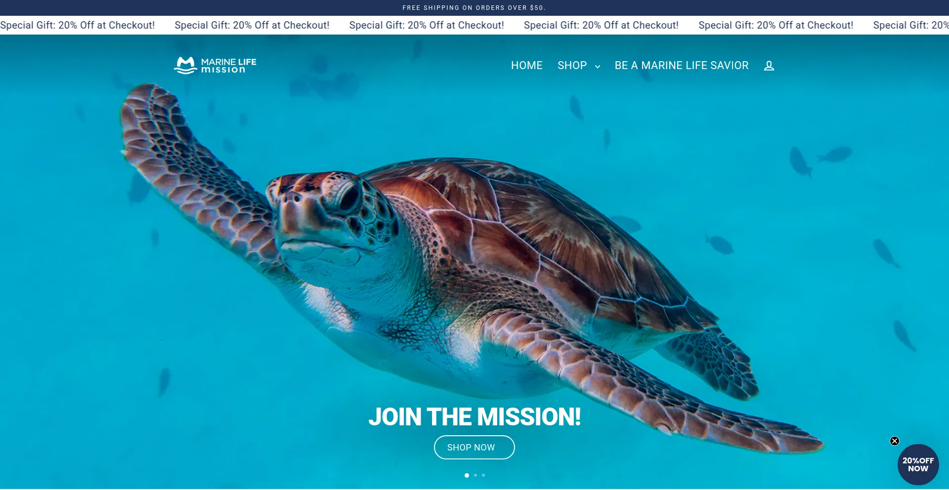 Ist Marinelifemission.org sicher und vertrauenswürdig?