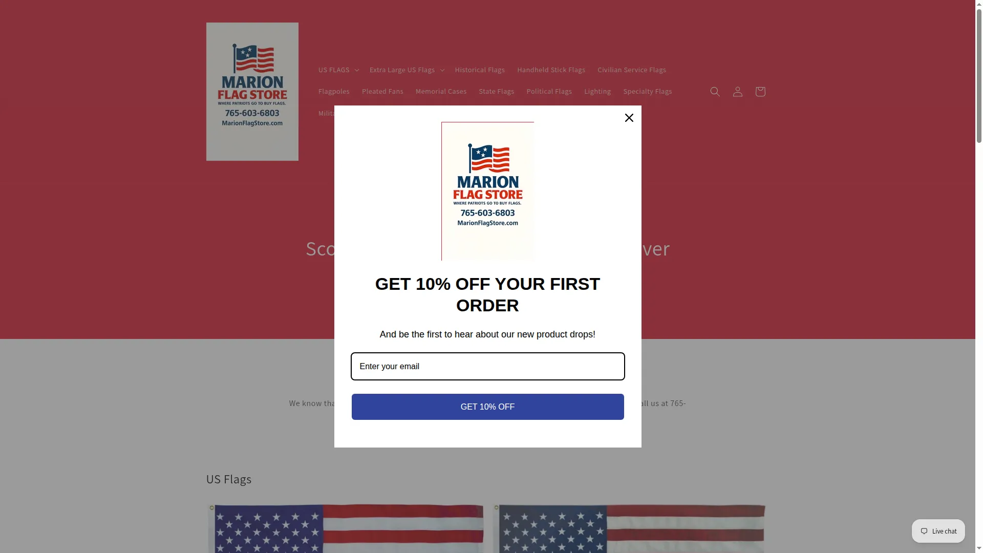 Marionflagstore.com
