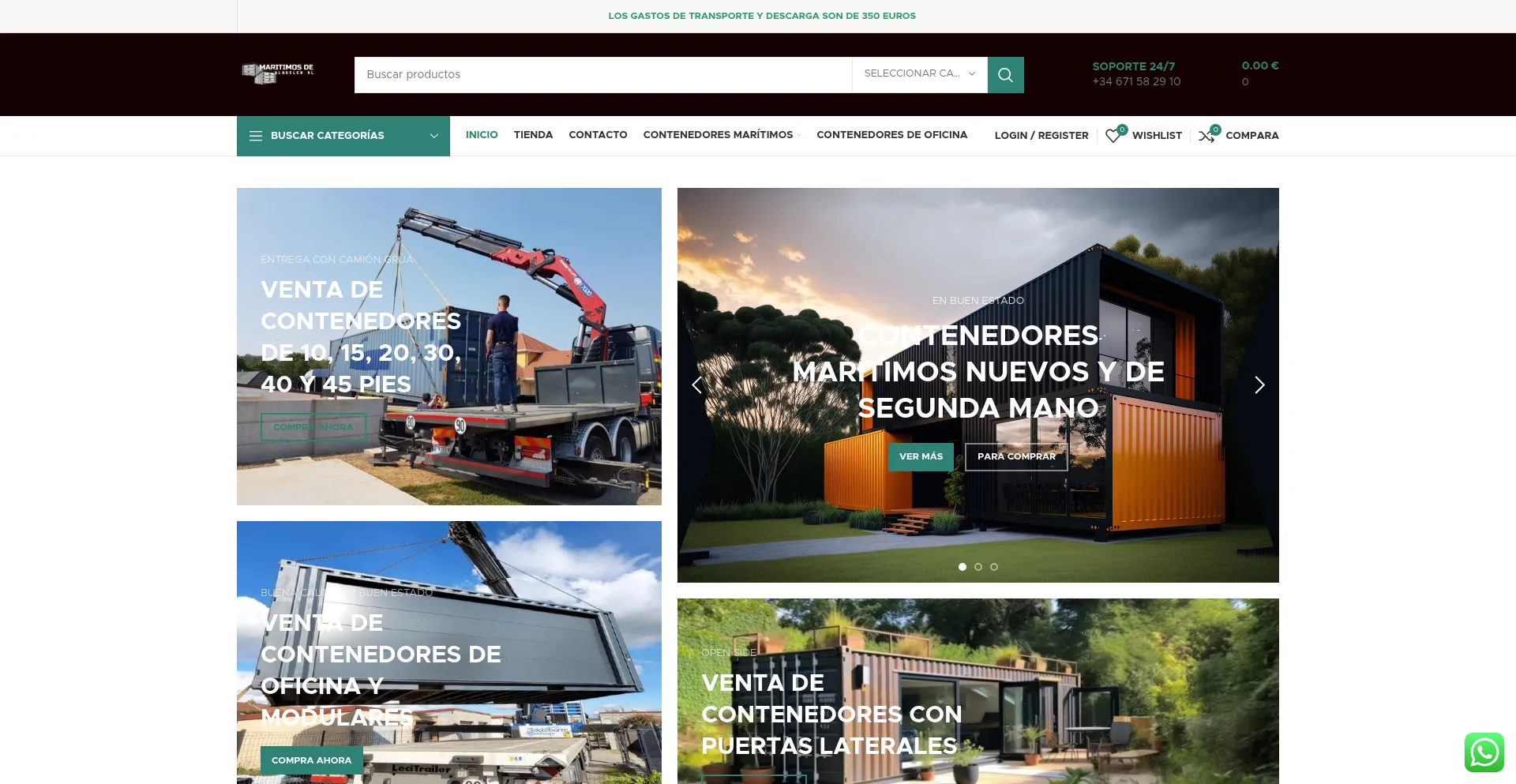 Maritimosalquiler-sl.es Screenshot