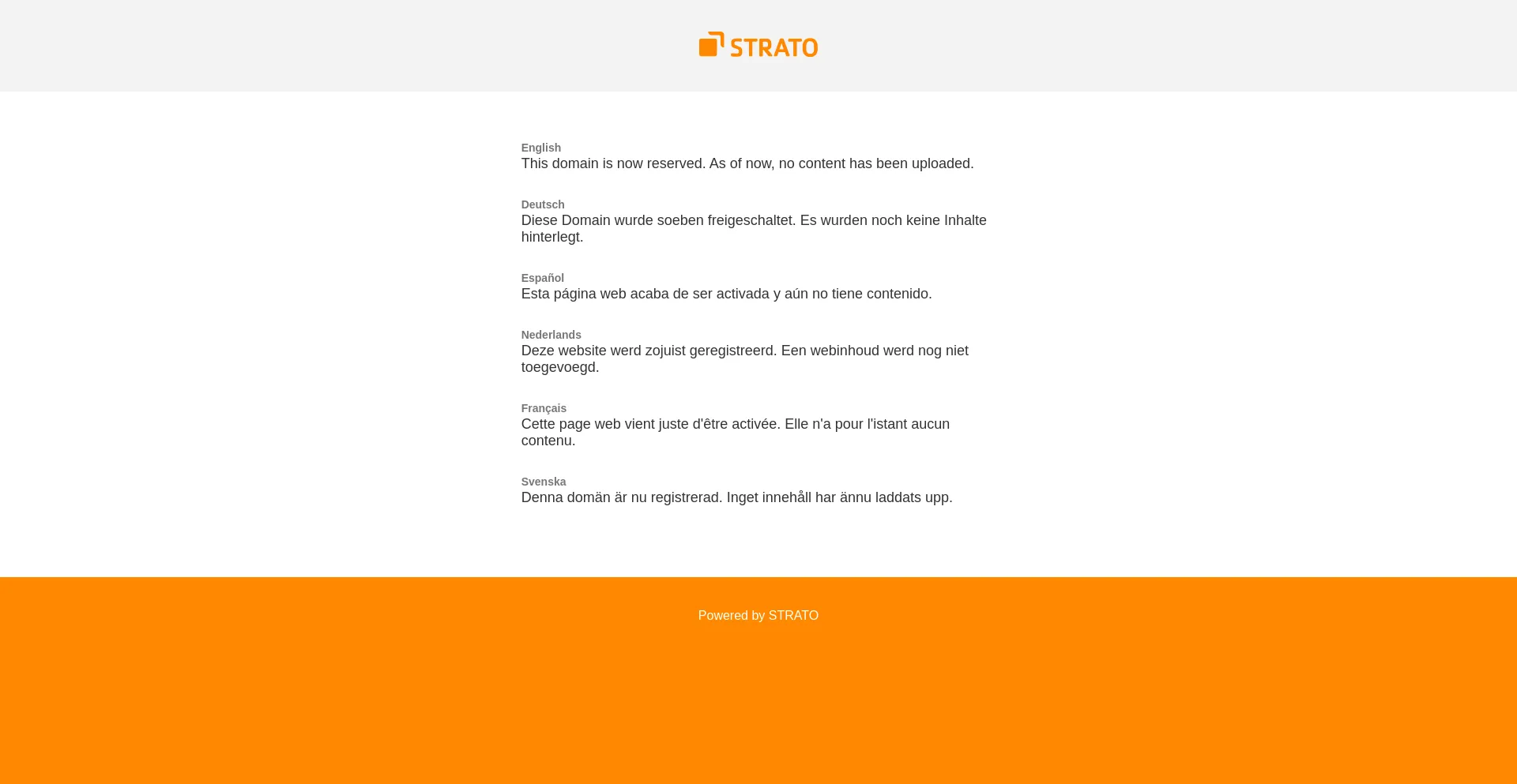 Website screenshot of Markuskaufmann.de