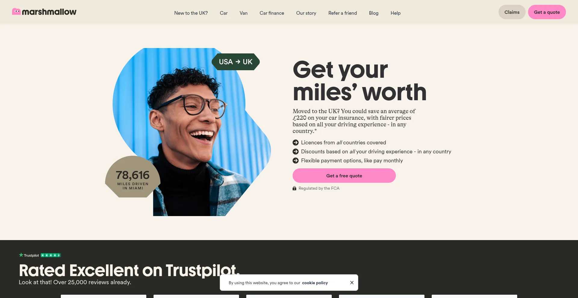 Marshmallow.com Screenshot
