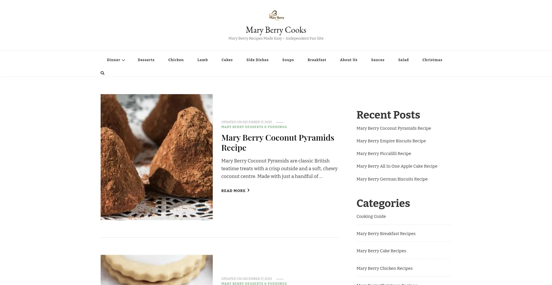 Maryberrycooks.co.uk