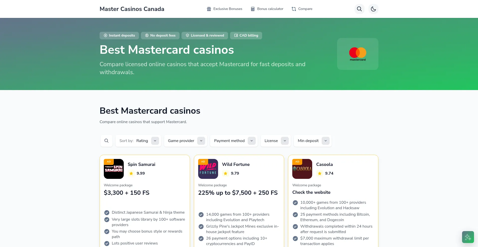 Master-casinos-canada.com