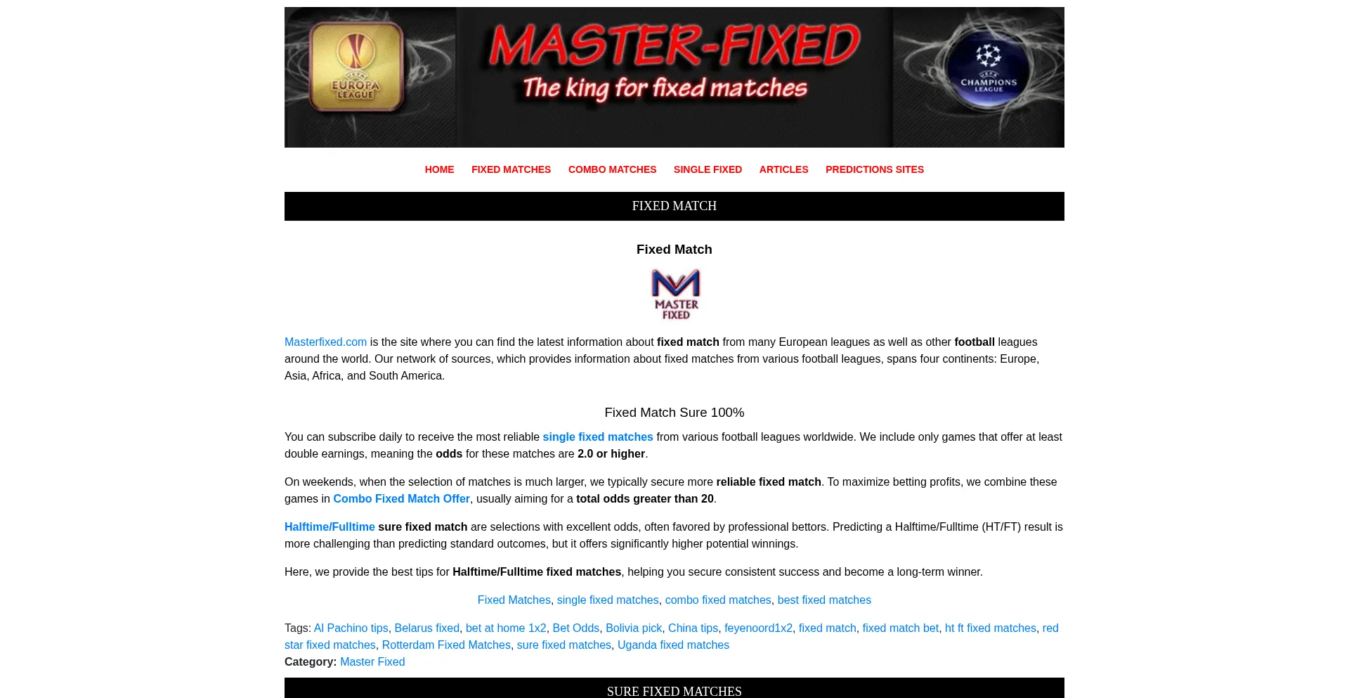 Ist Masterfixed.com sicher und vertrauenswürdig?