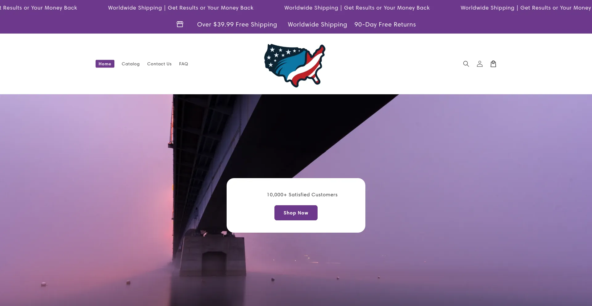 Website screenshot of Mawonderful.com