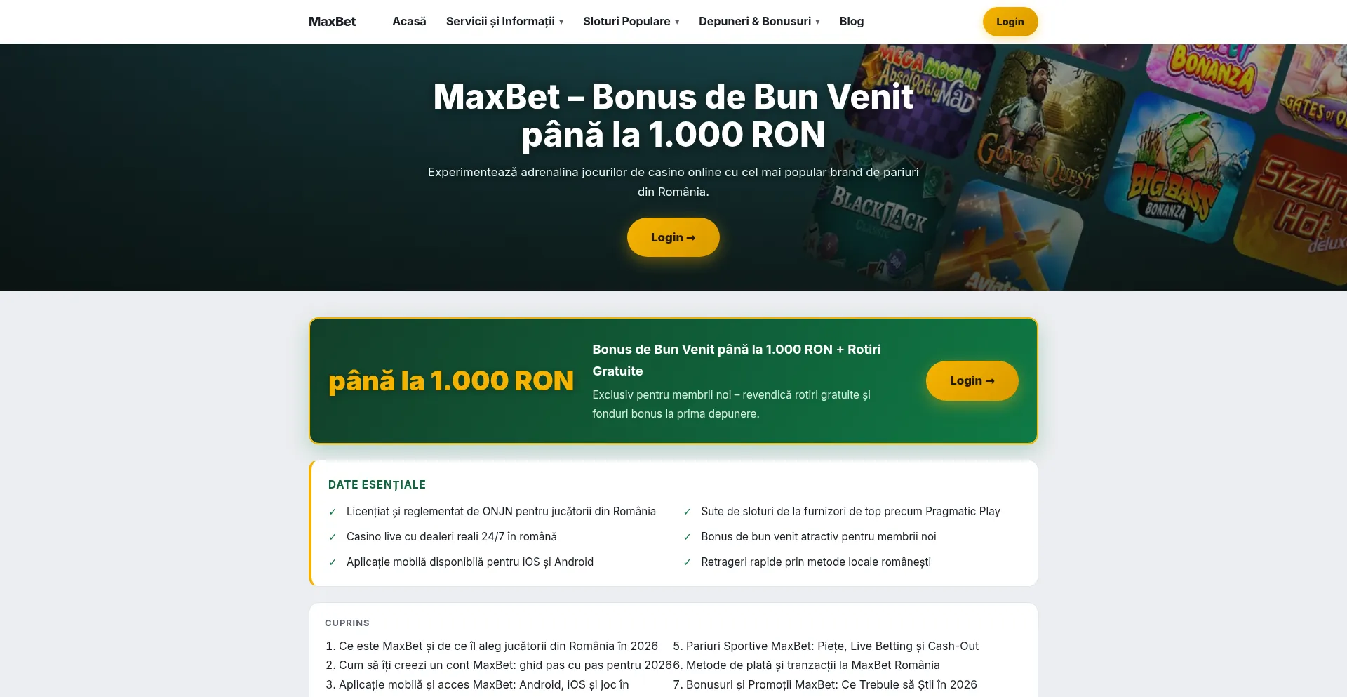 Maxbets-ro.com