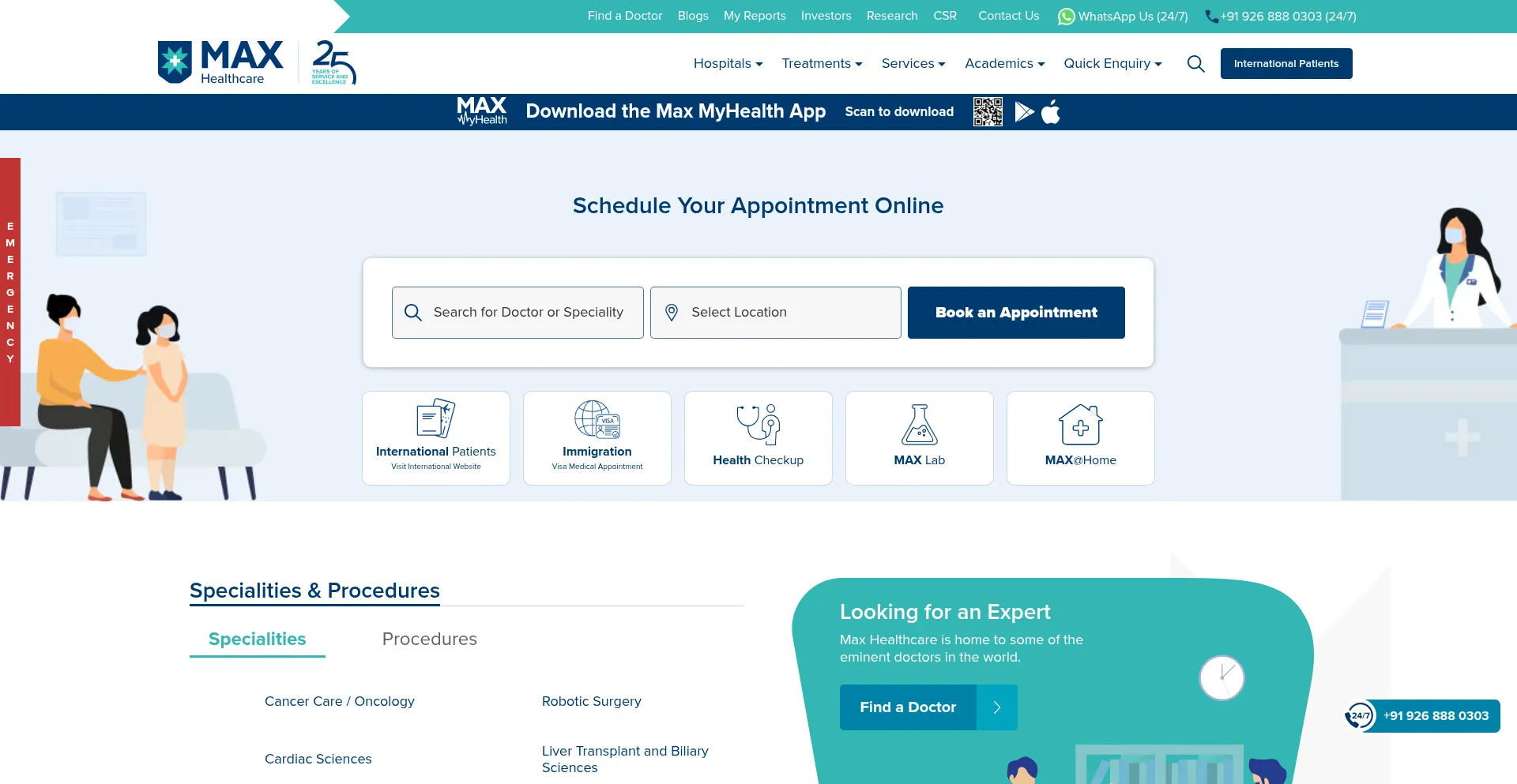 Ist Maxhealthcare.in sicher und vertrauenswürdig?