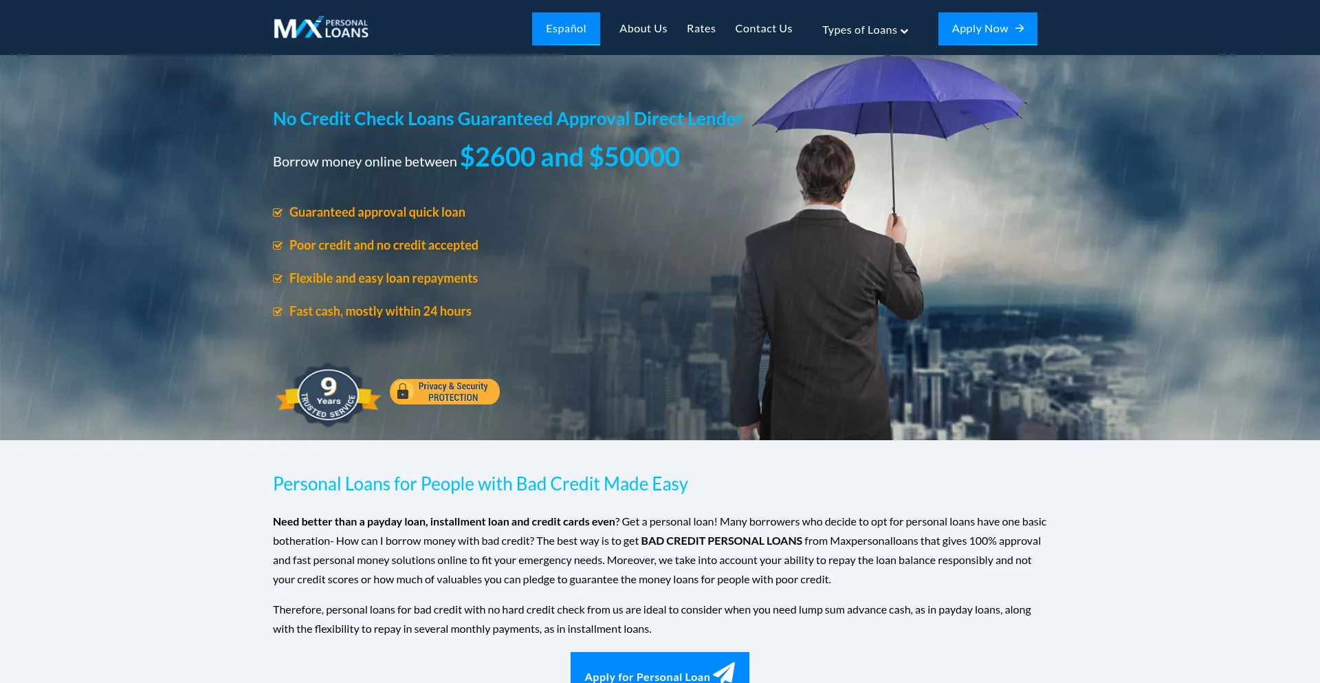 Maxpersonalloans.com