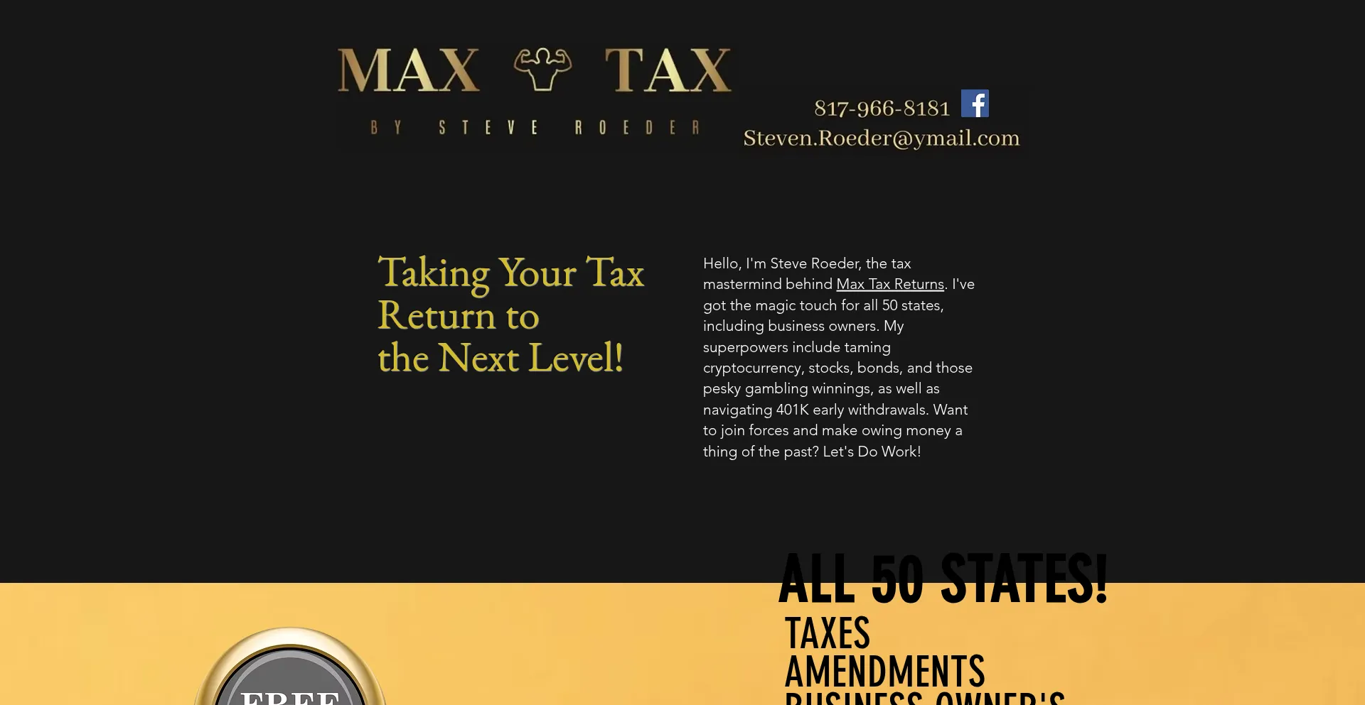 Maxtaxbysteveroeder.com