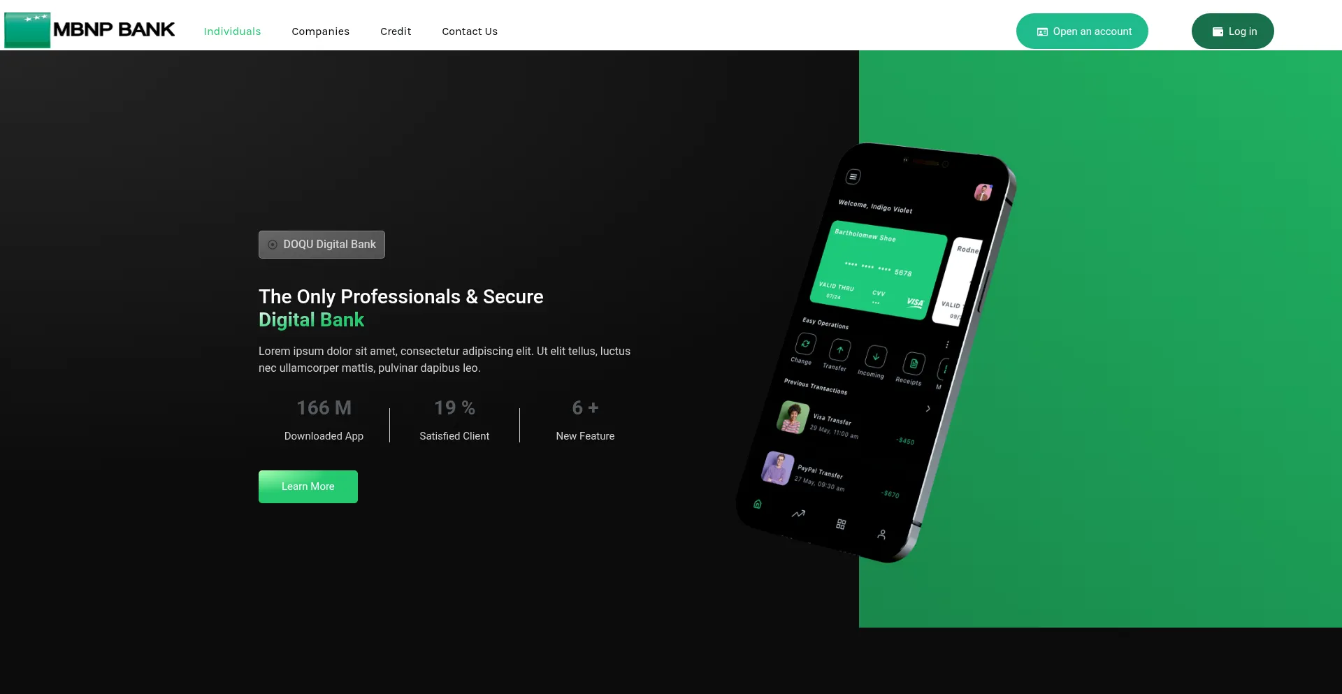 Website screenshot of Mbnpbk.net