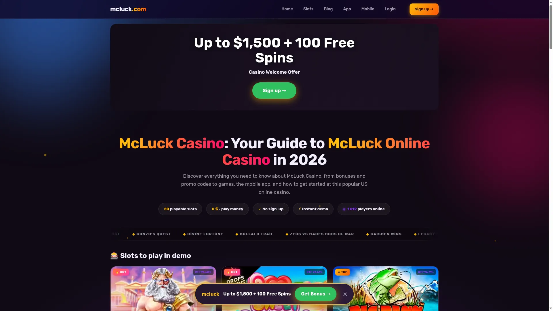 Mc-luckcasino.com
