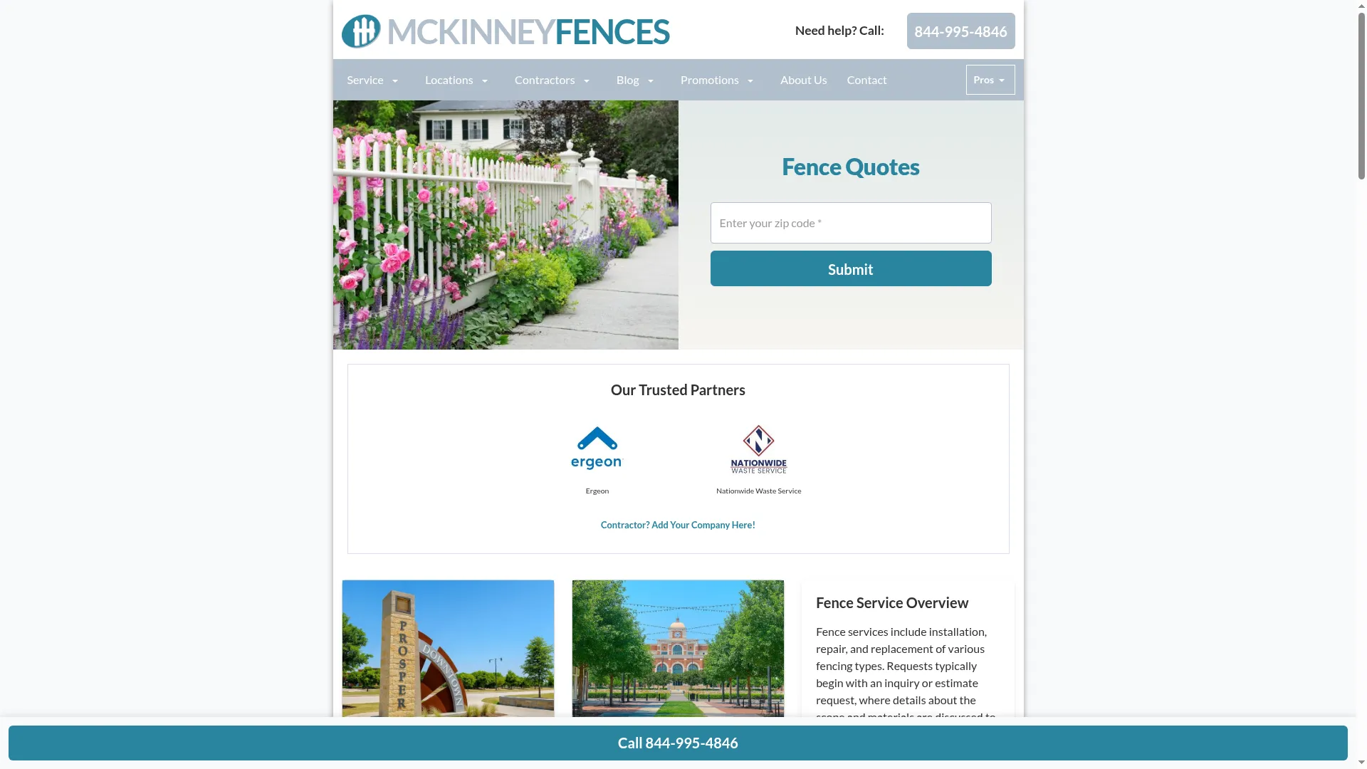 Mckinneyfenceservice.com