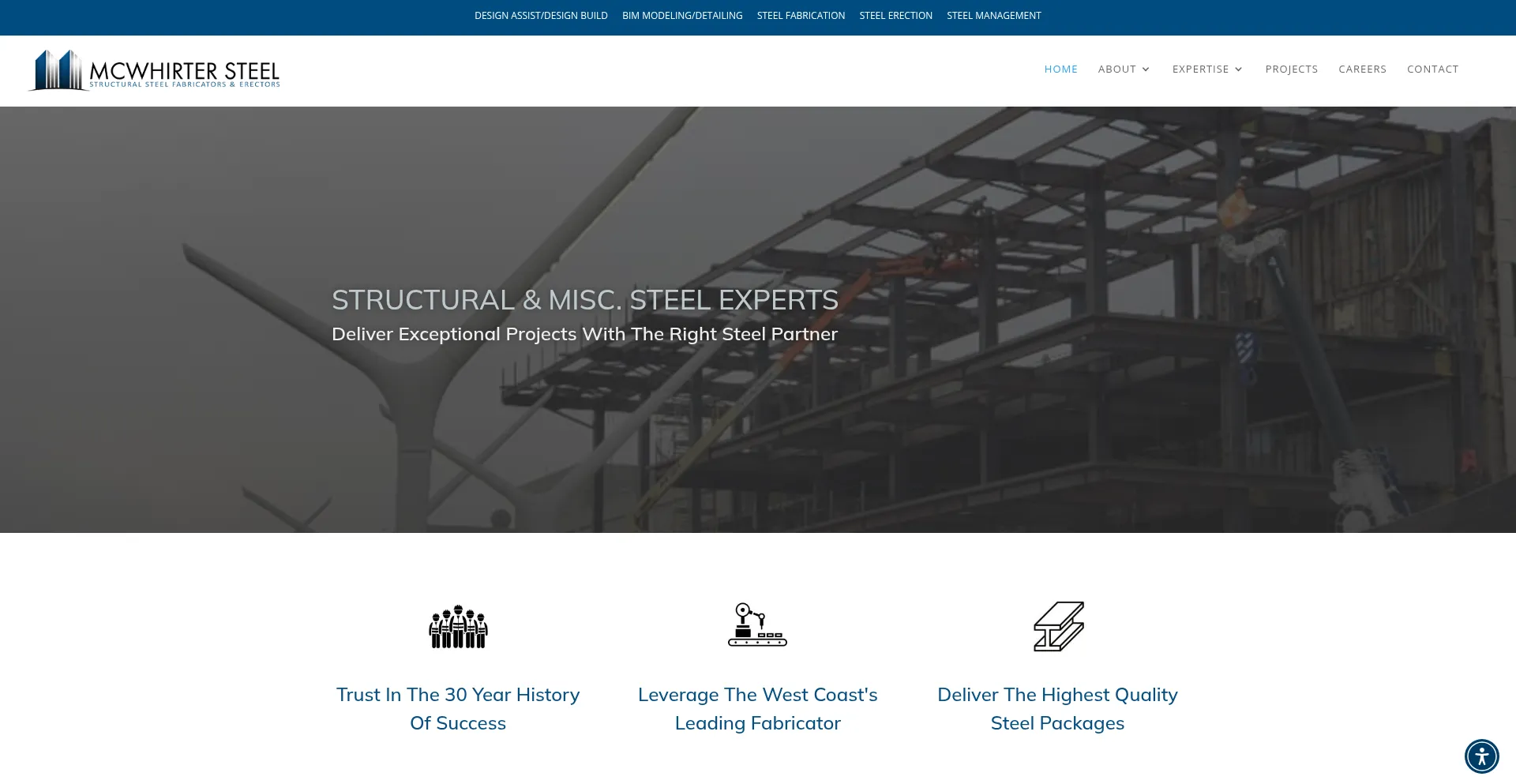 Mcwhirtersteel.com