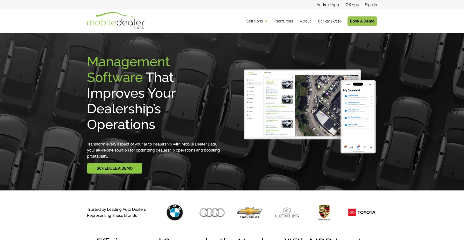 Website screenshot of Mdd.io