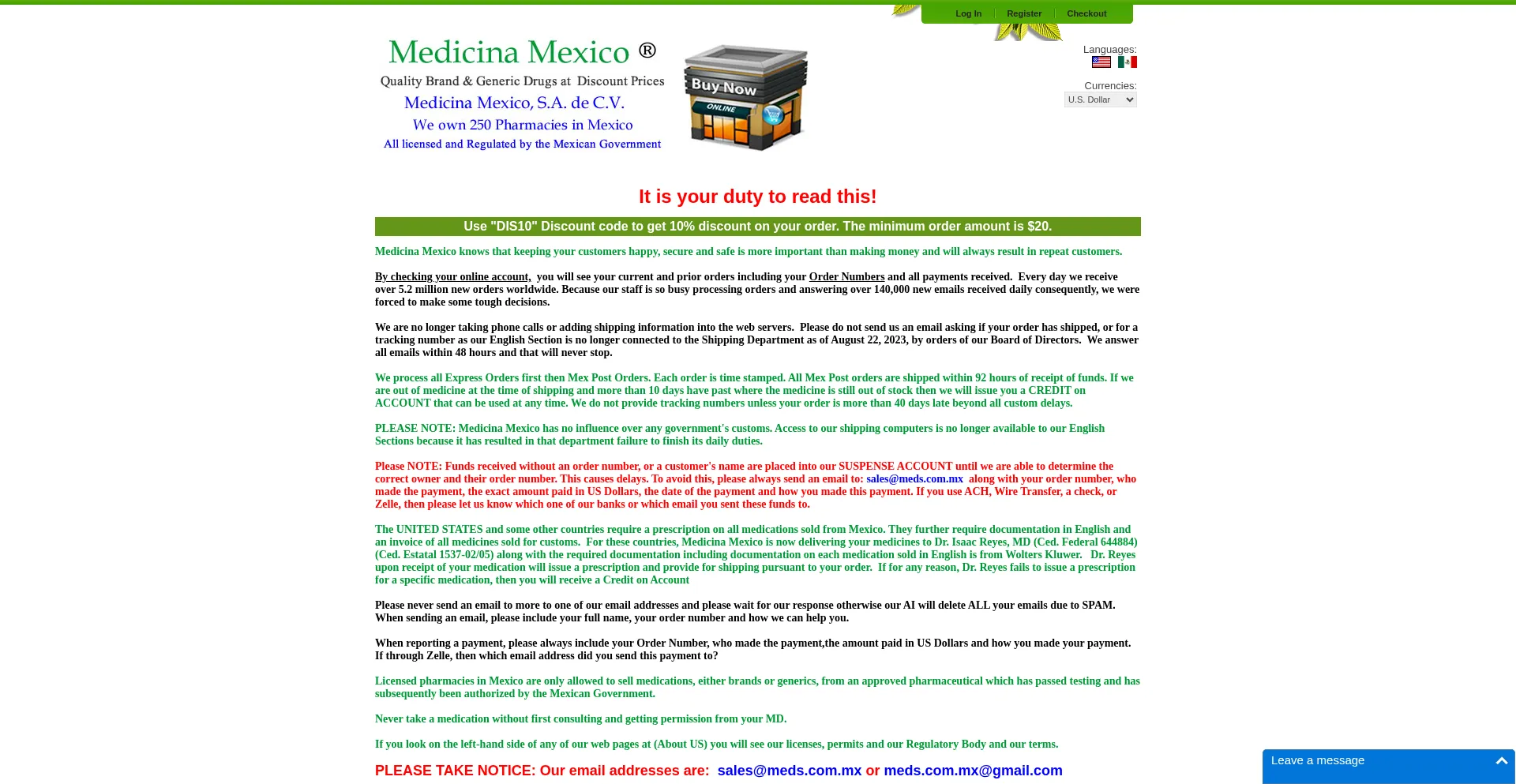 Medicinamexico.com
