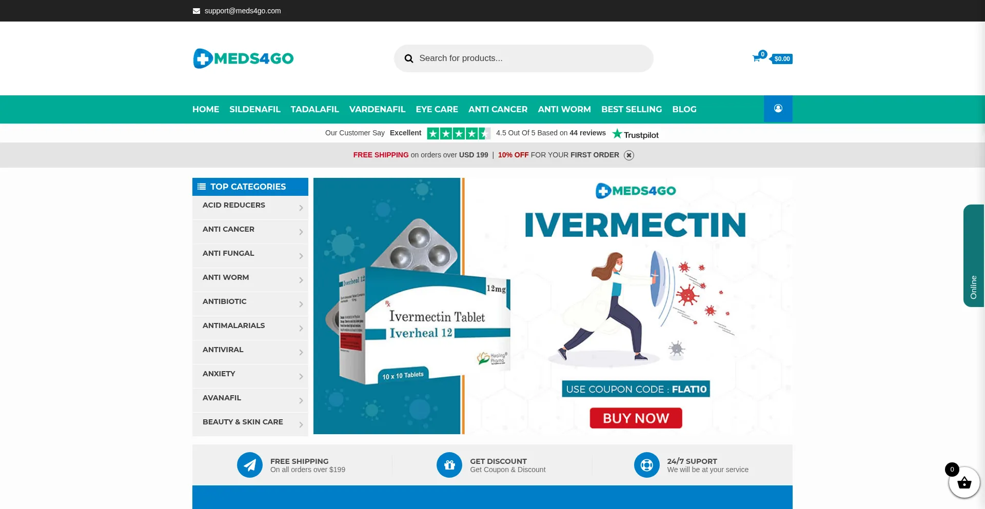 Ist Meds4go.com sicher und vertrauenswürdig?