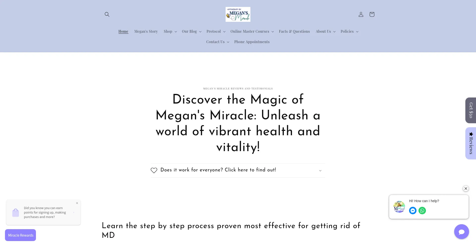 Megansmiraclestudio.com