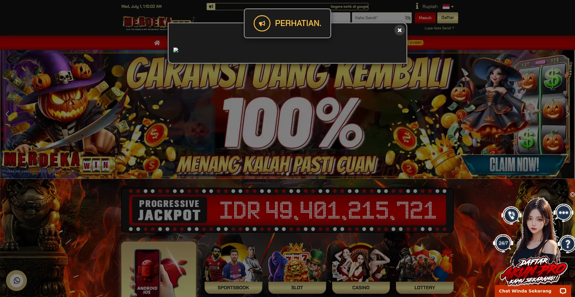 Merdekawinlink.online