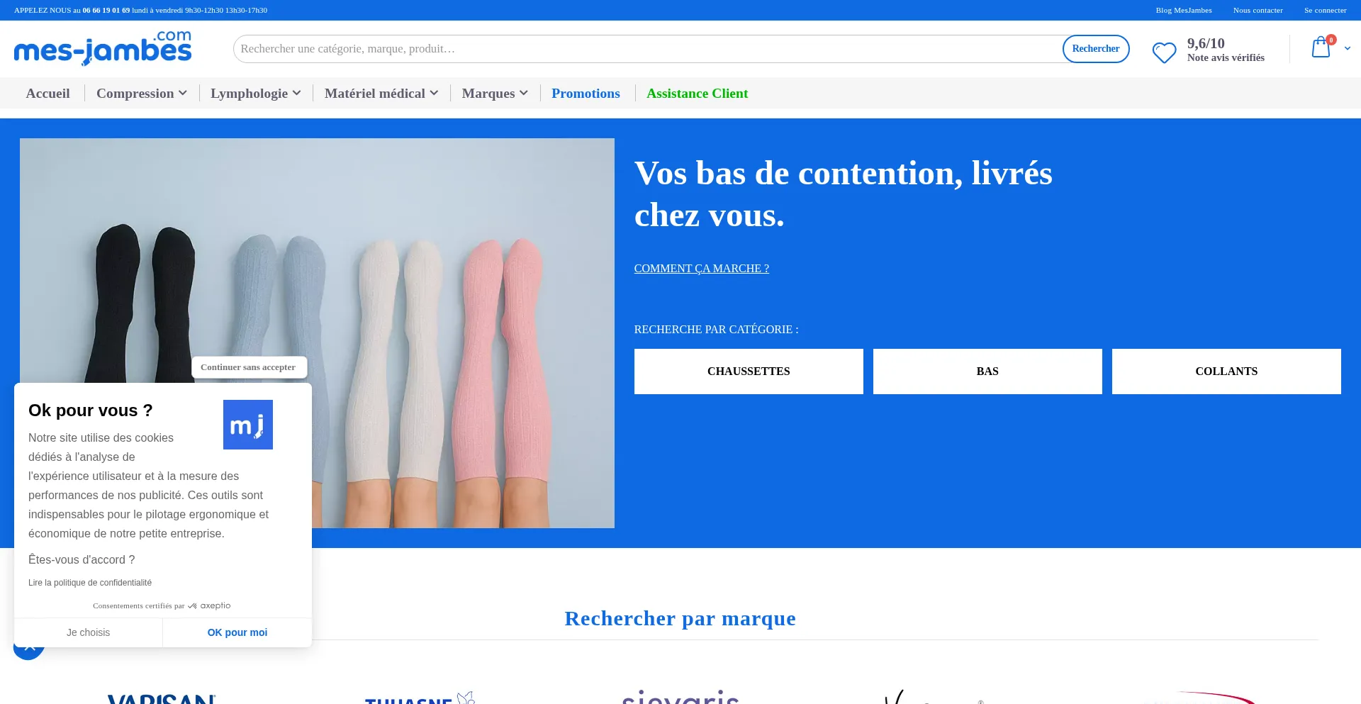 Ist Mes-jambes.com sicher und vertrauenswürdig?