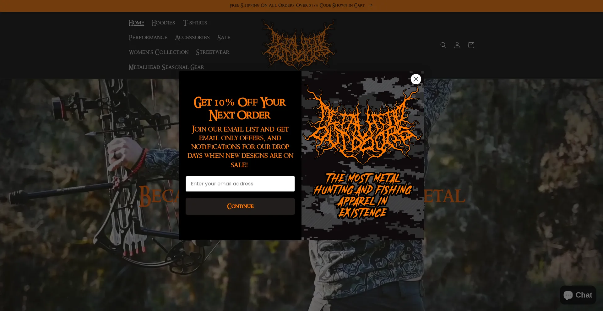 Metalheadoutdoorsapparel.com