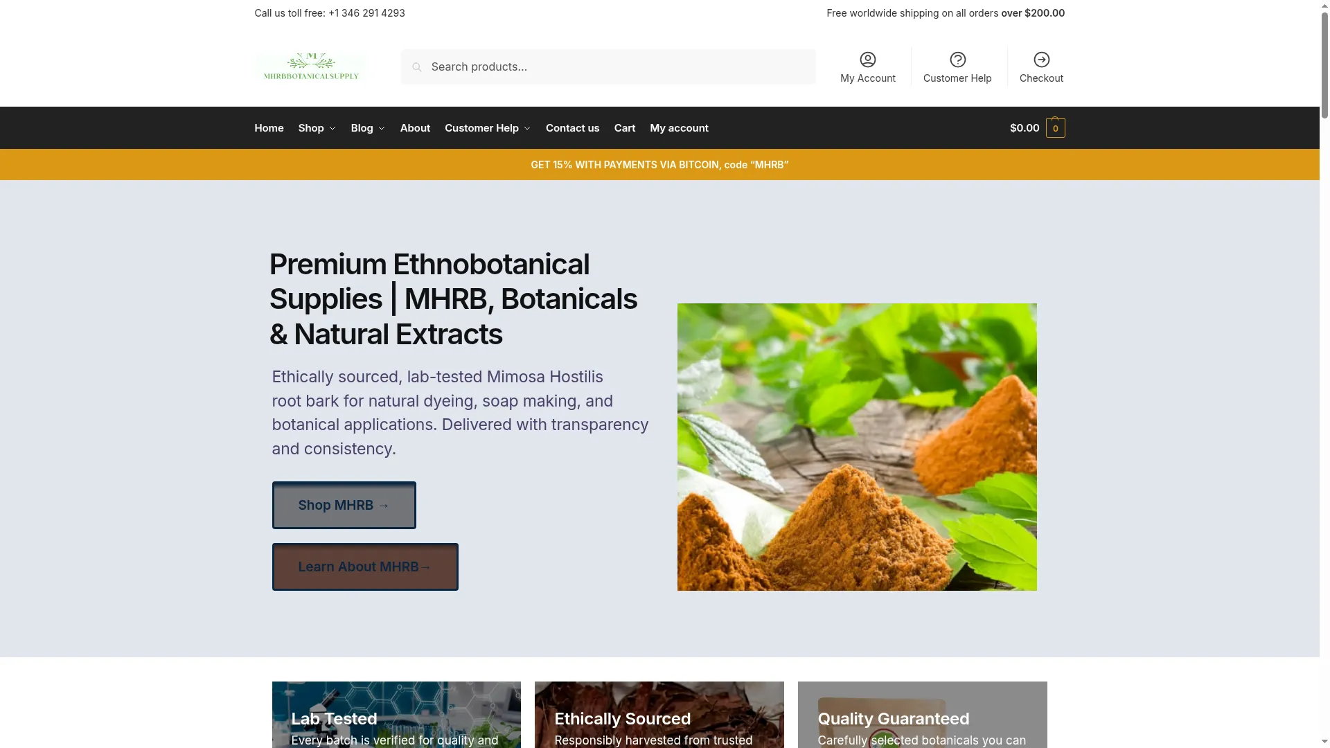 Mhrbbotanicalsupply.com