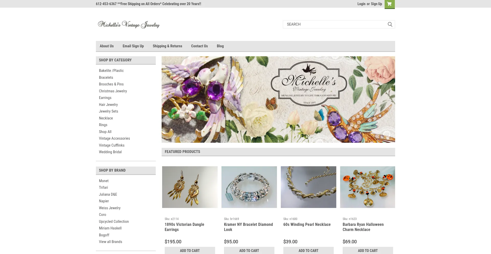 Ist Michellesvintagejewelry.com sicher und vertrauenswürdig?