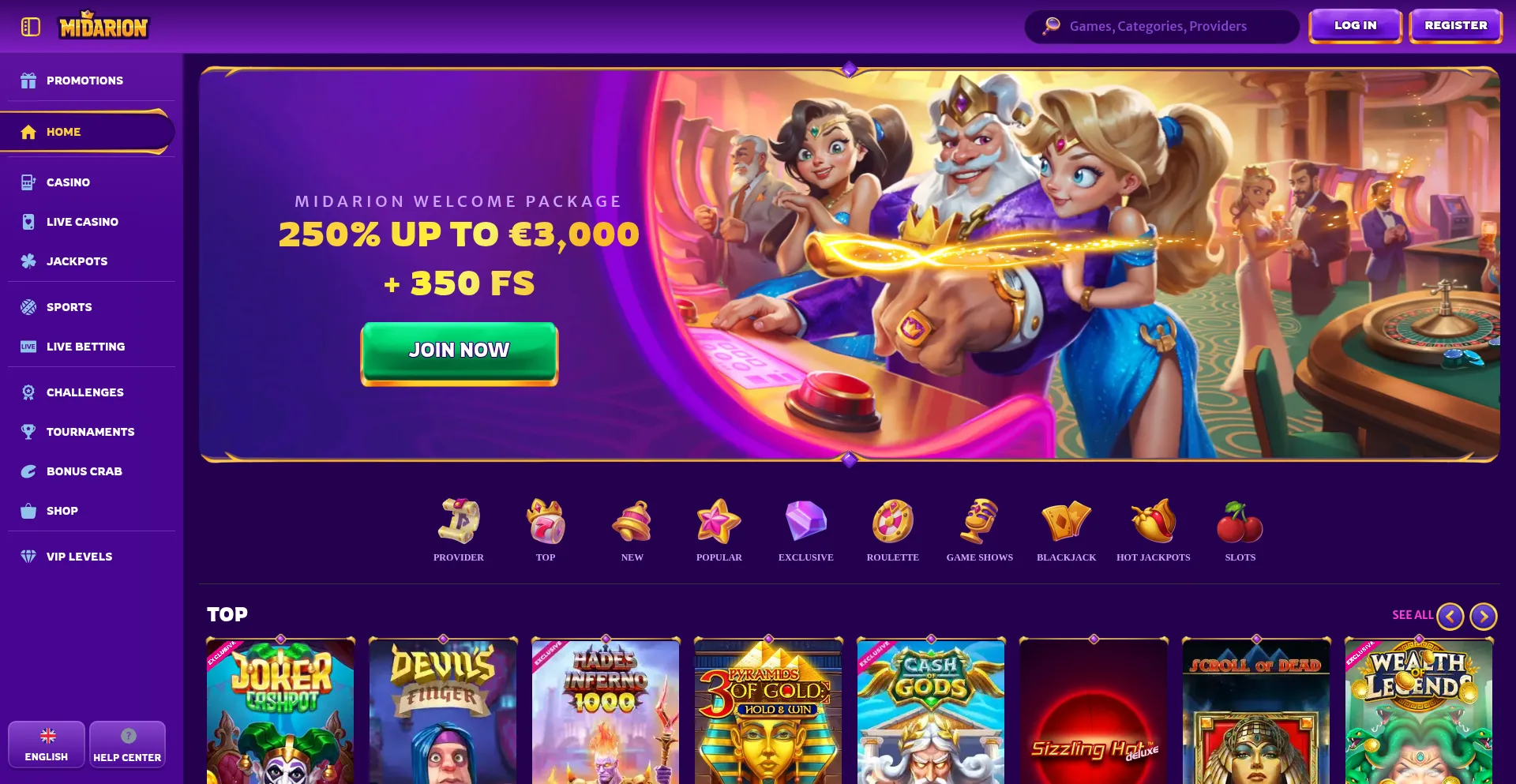 Midarioncasino.com