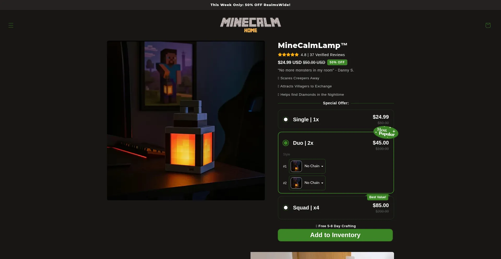 Ist Minecalmhome.com sicher und vertrauenswürdig?