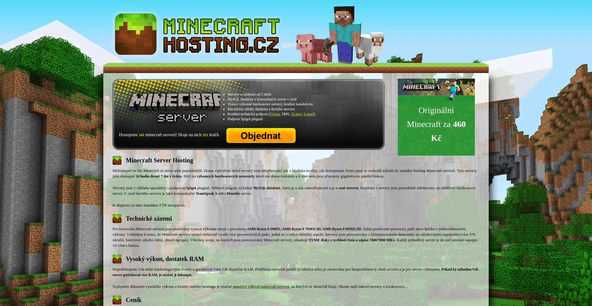 Minecraft-hosting.cz