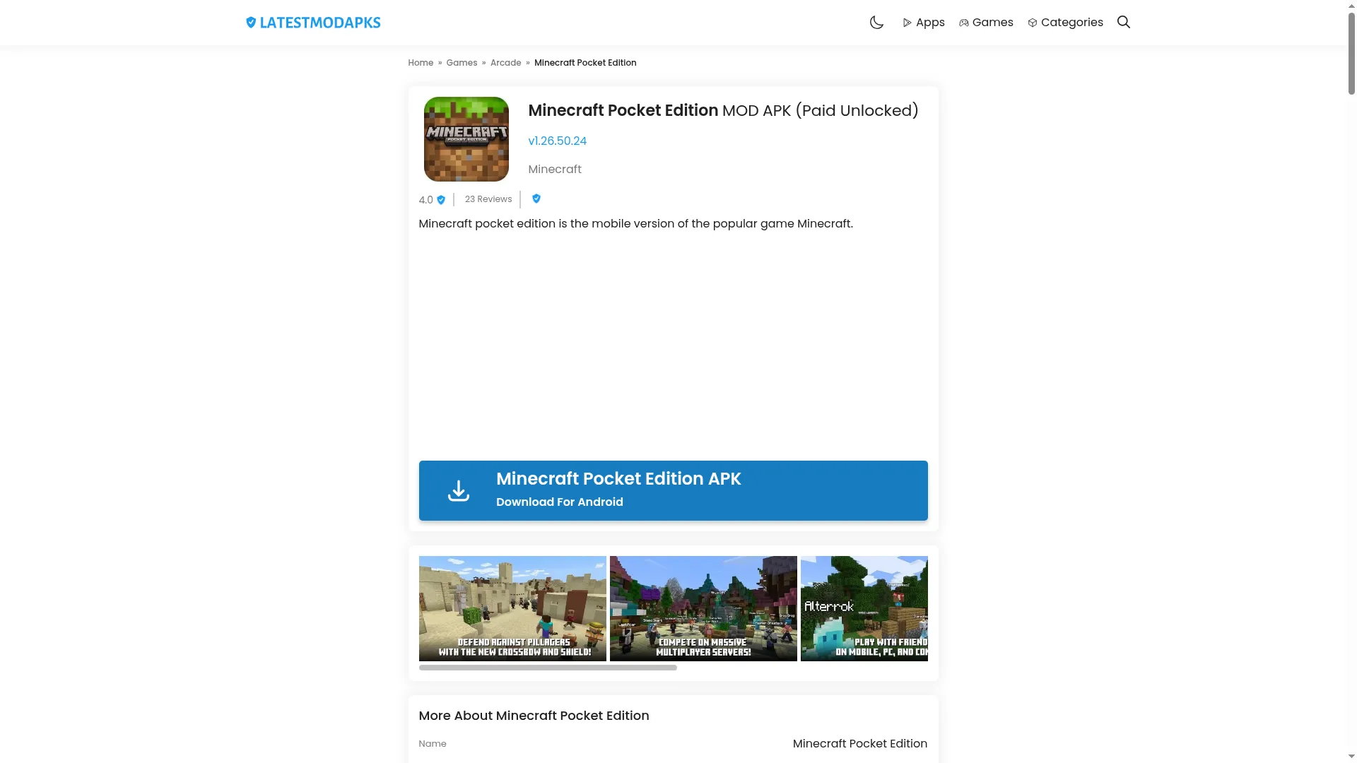 Minecraft-pocket-edition-mod.latestmodapks.com
