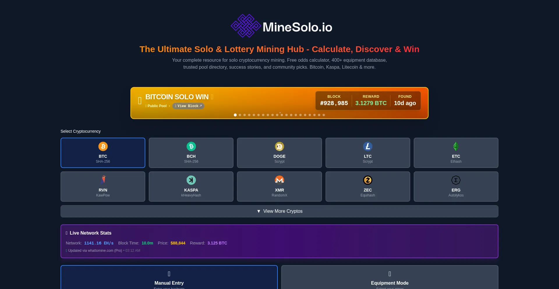 Minesolo.io