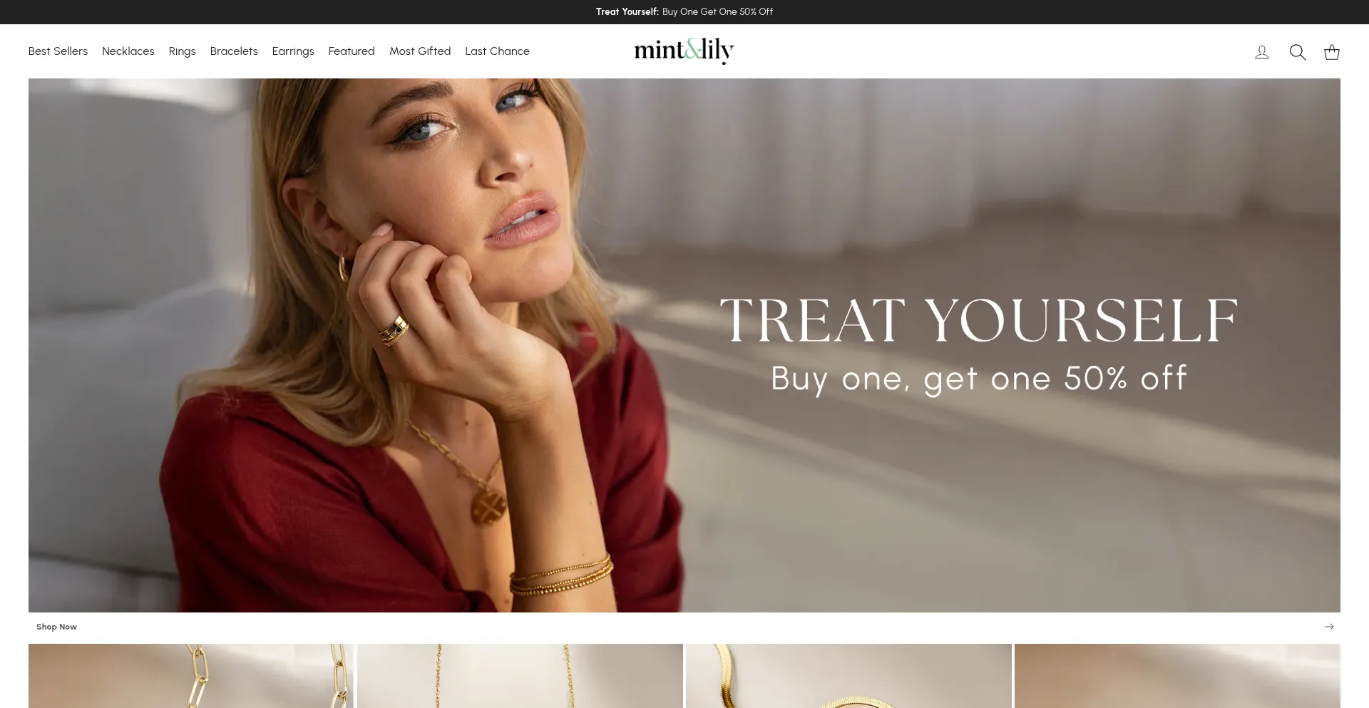 Mintandlily.com Screenshot